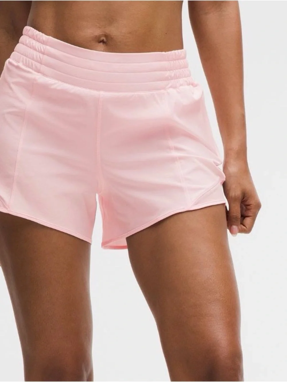 lululemon athletica Light Pink Athletic Running Shorts
